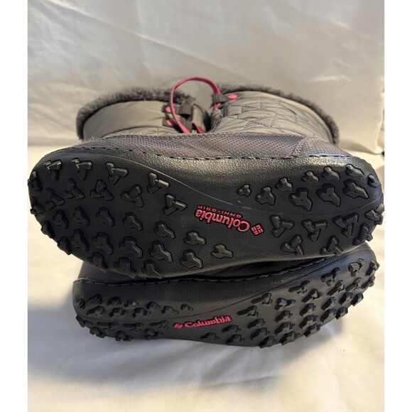 Columbia Minx Mid II Omni-Heat Snow Winter Boots Kids Size 5 EU 37 Waterproof - Picture 5 of 12